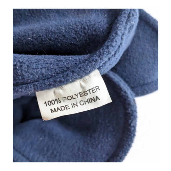 Labatt Blue Soft Winter Hat Ear Flaps Neck flap "Hockey Helmet" style - Picture 5 of 5